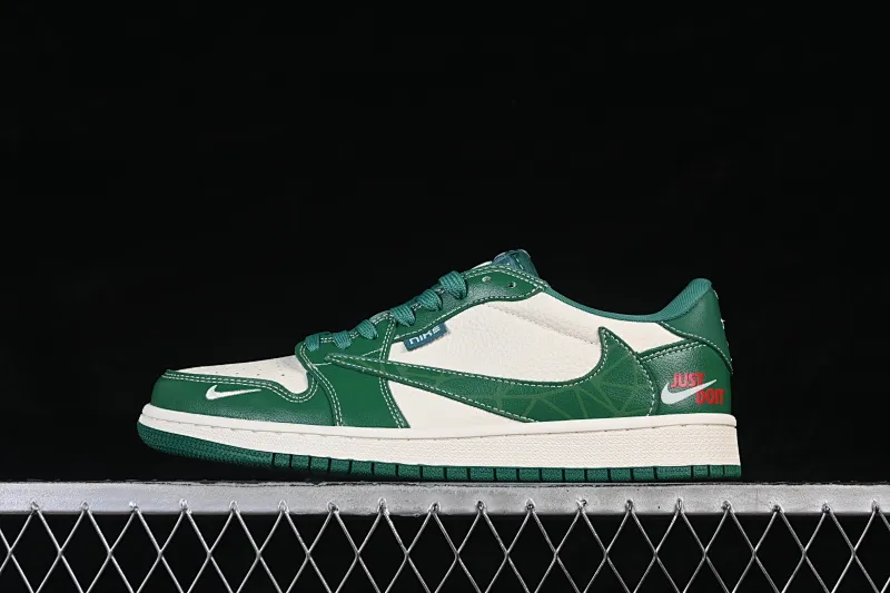 All categories Air Jordan Jordan series basketball shoes Air Jordan 1 Low High-end customized low-top sneakers Travis Scott x Fragment Design x Air Jordan 1 Low OG SP AJ1 Joe 1 meter green low-top cultural casual sneakers LD2028-069